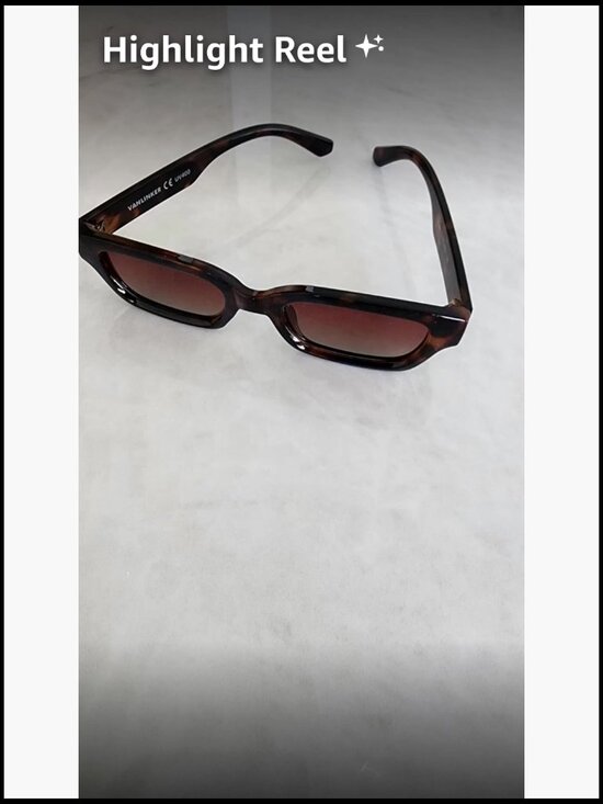 Polarized Square Cat Eye Sunglasses with UV400 Protection main image 6